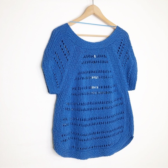 Sandro blue Sophie chunky sweater - Picture 9 of 10